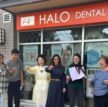 Dental staff at Halo Dental